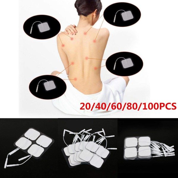 Frontoppy Universally-Compatible 20 Tens Electrodes Pads Reusable Self Adhesive Digital Therapy Machine Massager - Image 6