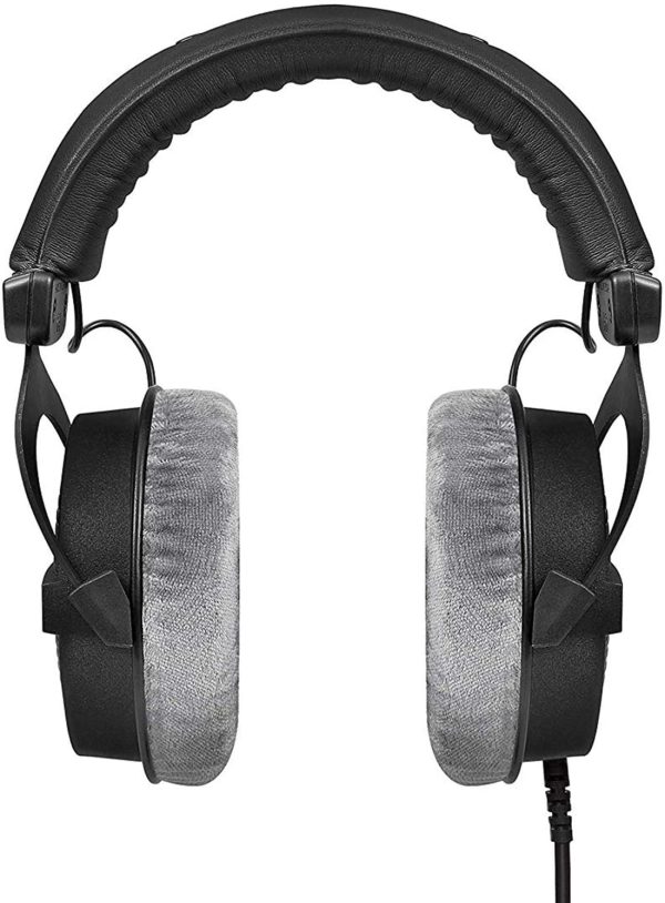 beyerdynamic DT 990 PRO Over-Ear Studio Monitor Headphones - Open-Back Stereo Construction, Wired (80 Ohm, Grey) - Image 3