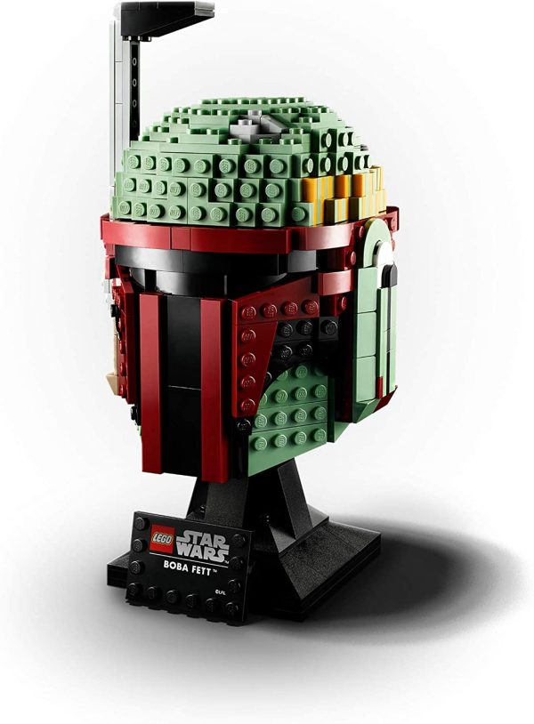 LEGO Star Wars Boba Fett Helmet 75277 Building Kit, Cool, Collectible Star Wars Character Building Set, New 2020 (625 Pieces) - Image 2