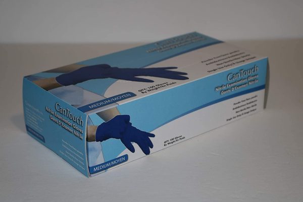 Nitrile Glove Powder Free, Medium, M, 100 Pcs/Box, Latex Free - Image 2