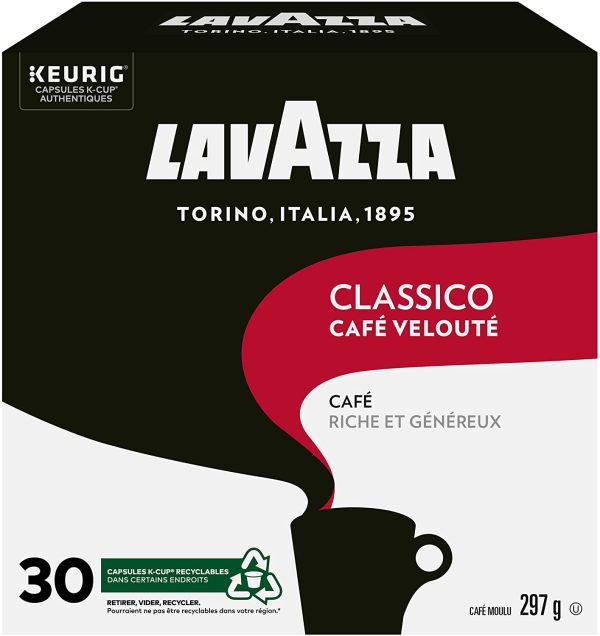 Lavazza Classico Keurig 30 Count K-Cup, 30 Count - Image 8