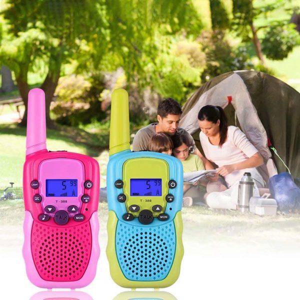 Selieve Toys for 3-12 Year Old Boys Girls, Walkie Talkies for Kids 22 Channels 2 Way Radio Toy with Backlit LCD Flashlight, 3 Miles Range for Outside Adventures, Camping, Hiking, for Kids - Image 2