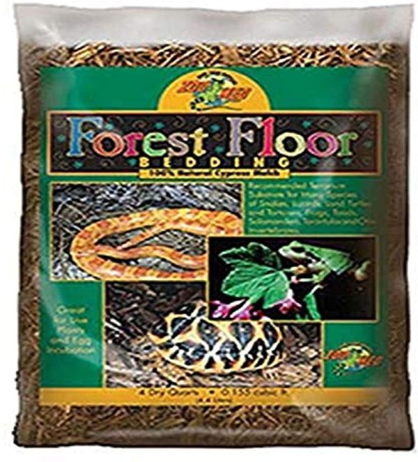 Zoo Med Laboratories CM4 Forest Floor Bedding, 4 Quarts