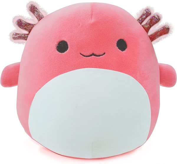 1Pcs Axolotl Stuffed Animal Plush Toy, 8 Inch Soft Salamander Plush Doll Toy, Great Gifts Prizes for Kids Adult Birthday, Christmas and Party (Pink) - Image 2