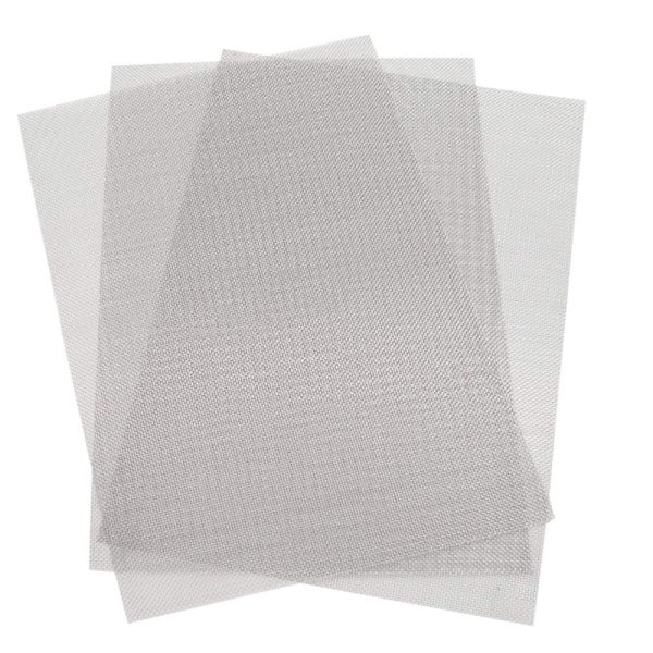 BAISDY 3Pcs 304 Stainless Steel Wire Mesh Woven Metal 20 Mesh Sheet, 12X8 Inch - Image 4