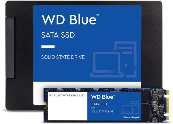 WD Blue 3D NAND 1TB Internal PC SSD - SATA III 6 Gb/s, 2.5"/7mm, Up to 560 MB/s - WDS100T2B0A - Image 2