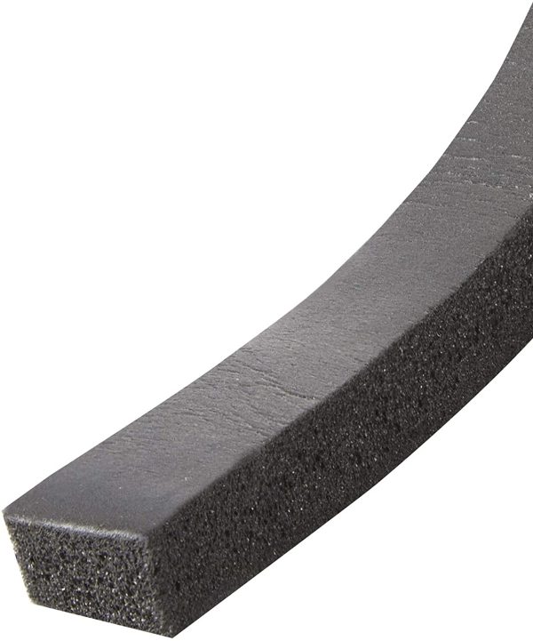 R516H 1-1/4-Inch by 7/16-Inch by 10-Foot Thick Sponge Rubber Foam Tape, Black - Image 5