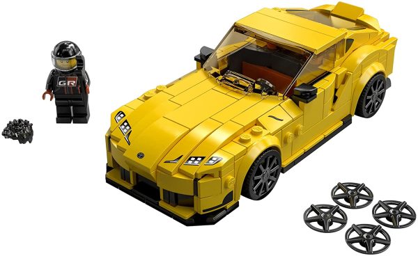 LEGO Speed Champions Toyota GR Supra 76901 Toy Car Building Toy; Racing Car Toy for Kids; New 2021 (299 Pieces) - Image 3