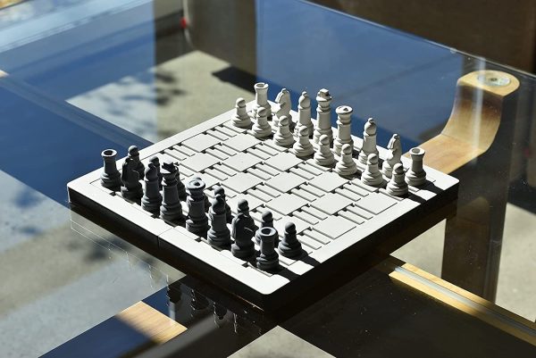 Concrete Chess Set