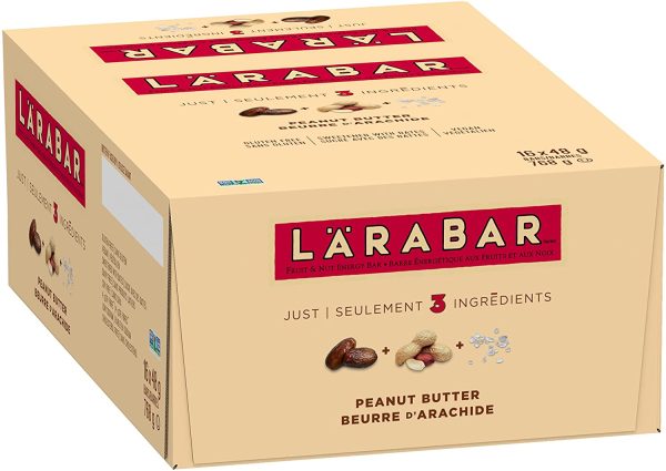 Larabar  Peanut Butter Fruit and Nut Energy Bar, 16-Count, 768 Gram