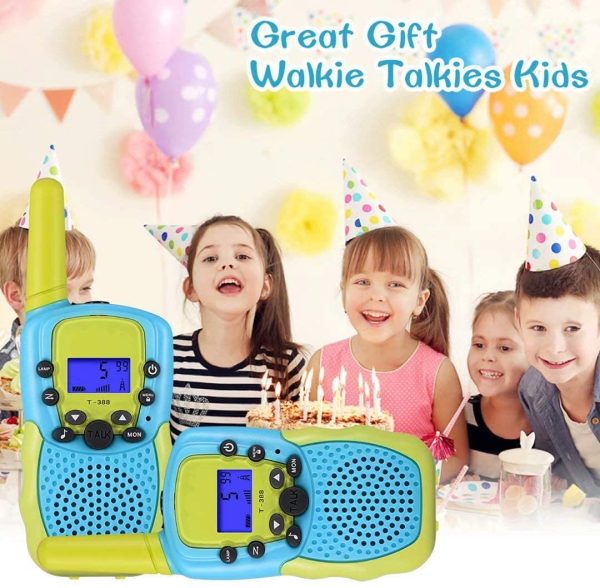 Selieve Toys for 3-12 Year Old Boys Girls, Walkie Talkies for Kids 22 Channels 2 Way Radio Toy with Backlit LCD Flashlight, 3 Miles Range for Outside Adventures, Camping, Hiking, for Kids - Image 3