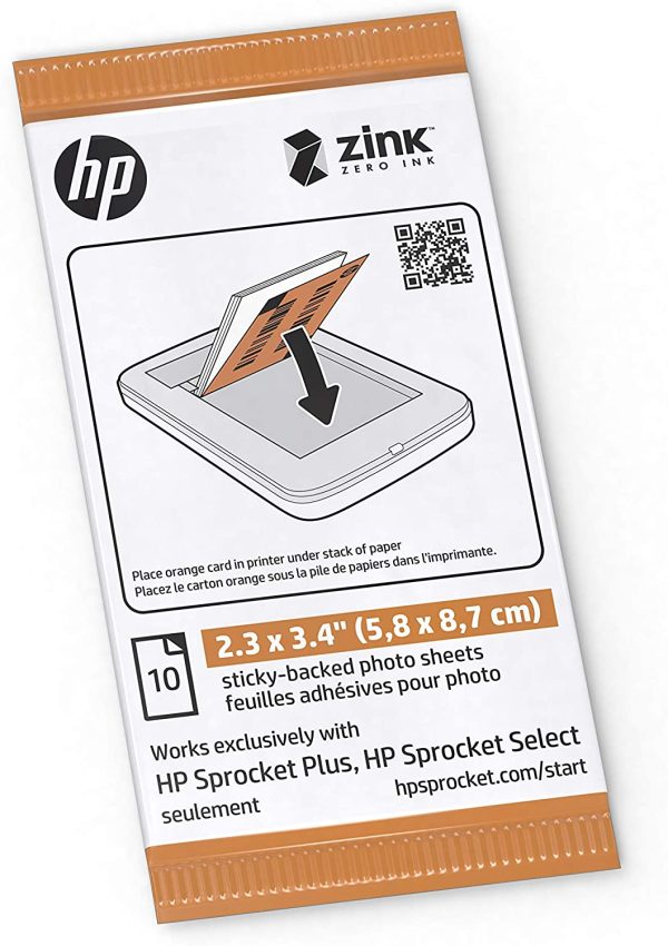 Sprocket 2x3" Premium Zink Sticky Back Photo Paper (20 Sheets) Compatible with  Sprocket Photo Printers. - Image 4