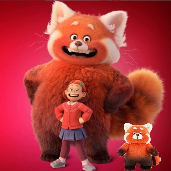 Turning Red  Toys 13 Inch Red Panda Meilin Figures ie Dolls  Cuddle Pillow ?? Toy??Kids Gifts Gift for Turning Red Panda  Toy Fans - Image 5