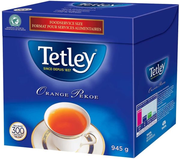 Tetley Tea, Orange Pekoe, 300 Count - Image 2