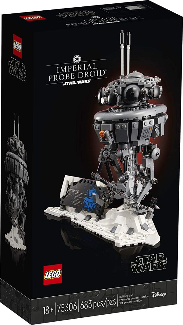 LEGO Star Wars Imperial Probe Droid 75306 Collectible Building Toy, New 2021 (683 Pieces), Multicolor - Image 7