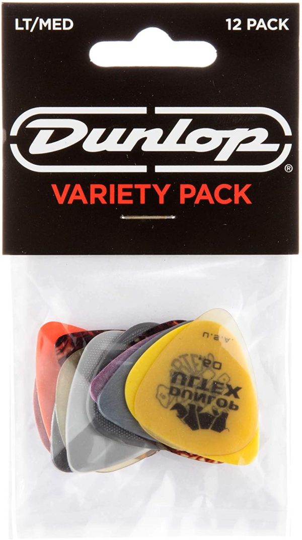 Jim Dunlop GA030PVP101 12 Pick Variety Pack, Light/Medium - Image 2