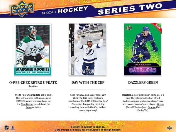 2021 UPPER DECK Hockey Series 2 Blaster - Image 6