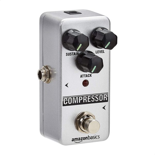 Amazon Basics Compressor Guitar Pedal - Fully Analog Circuit - Image 2