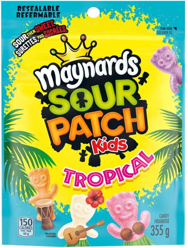 Sour Patch Kids Tropical Candy, 355 Grams - Image 5