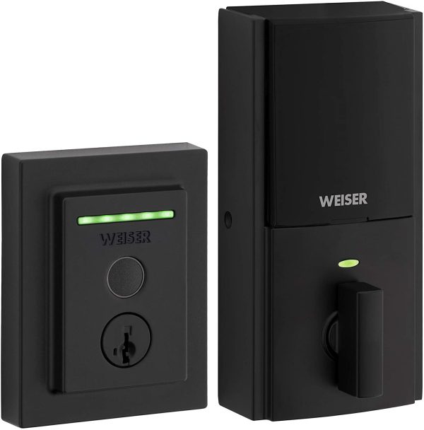 Weiser Halo Touch Wi-Fi Smart Lock with Fingerprint Reader, No Hub Required, Featuring SmartKey Security - Image 2