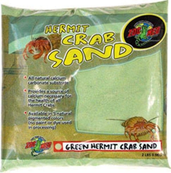 Zoo Med Laboratories SZMHC2G Hermit Crab, 2-Pound, Sand Green - Image 2