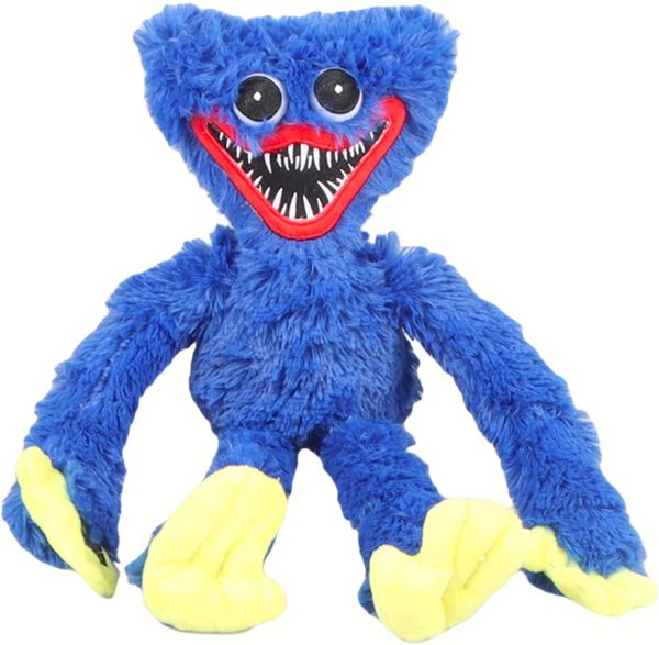 Poppy Playtime Huggy Wuggys Plush Toy, Monster Horror Game Stuffed Plush Doll Toy Gift for Kid (Blue) - Image 5