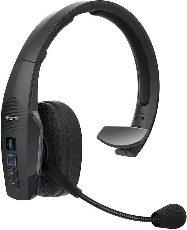 B450-XT Noise Cancelling Bluetooth Headset ?C Updated Design with Industry Leading Sound & Improved Comfort, Up to 24 Hours of Talk Time, IP54-Rated Wireless Headset,Black - Image 8