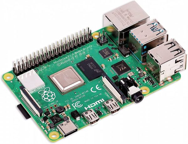 Raspberry Pi 4 Model B Quad Core 64 Bit WiFi Bluetooth (8GB) - Image 2