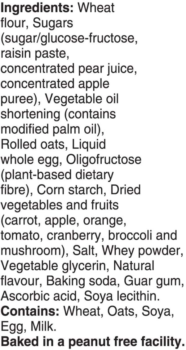 Veggies & Fruit - Carrot Cake Cookies, 168 Grams - Image 5