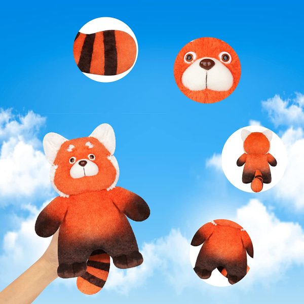 Turning Red  Toys 13 Inch Red Panda Meilin Figures ie Dolls  Cuddle Pillow ?? Toy??Kids Gifts Gift for Turning Red Panda  Toy Fans - Image 3