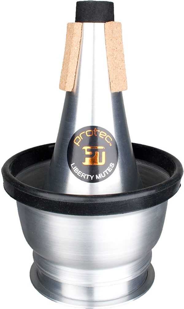 Protec Adjustable Cup Aluminum Trumpet Liberty Mute - Image 2