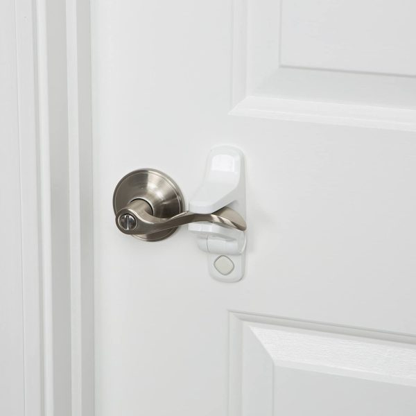 Safety 1st HS2890300 Outsmart Lever Handle Lock, White, 1 Pack - Image 6