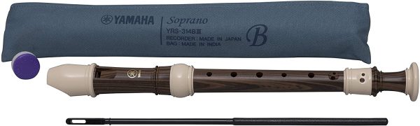 Yamaha YRS314B Soprano Recorder with Baroque Fingering - Image 5