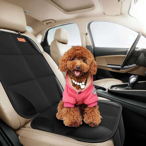 Smart eLf Car Seat Protector, 2Pack Seat Protector Protect Child Seats with Thickest Padding and Non Slip Backing Mesh Pockets for Baby and Pet - Image 9