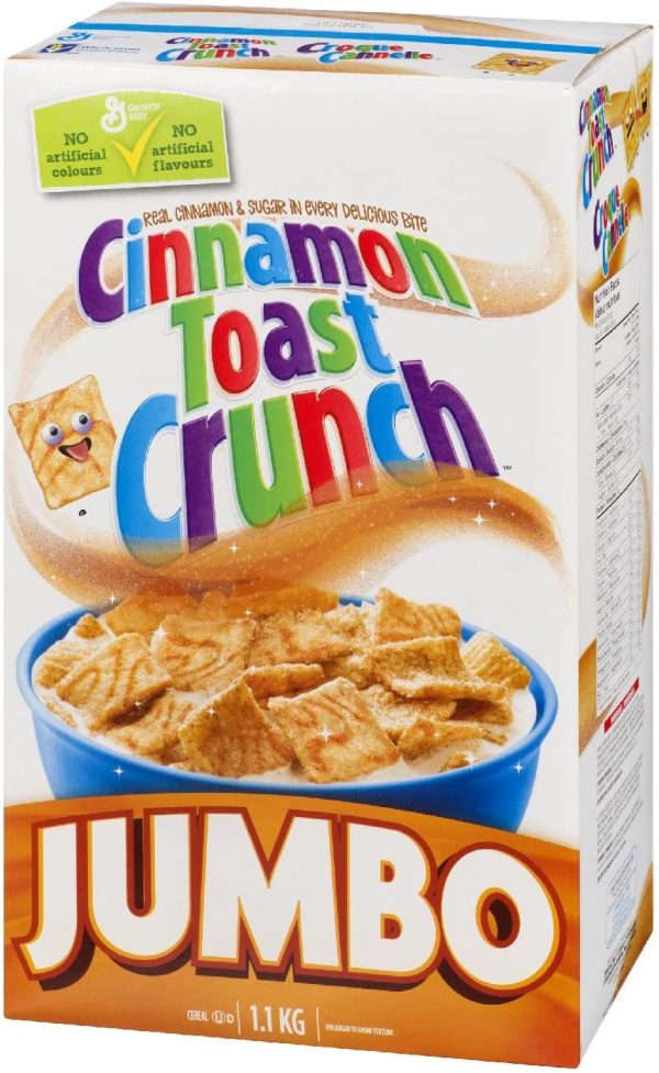 Cinnamon Toast Crunch Jumbo Cereal, 1.1-Kilogram