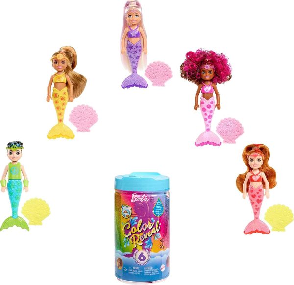 Barbie Color Reveal Mermaid Doll Assortment. - Image 6