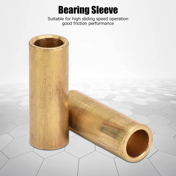 8Pcs 8mm Bore X 11mm OD X 30mm Length Brass Self Lubricating Bearing Sleeves Electrical Equipment Special Bearing Sleeves - Image 5