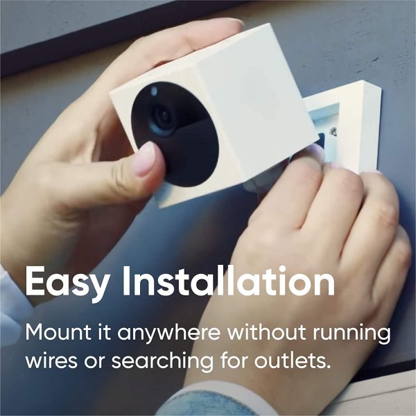 WYZE Cam Outdoor Add-on Camera, 1080p HD Indoor/Outdoor Wire-Free Smart Home Camera with Night Vision, 2-Way Audio, Works with Alexa & Google Assistant (Base Station Required) - Image 3