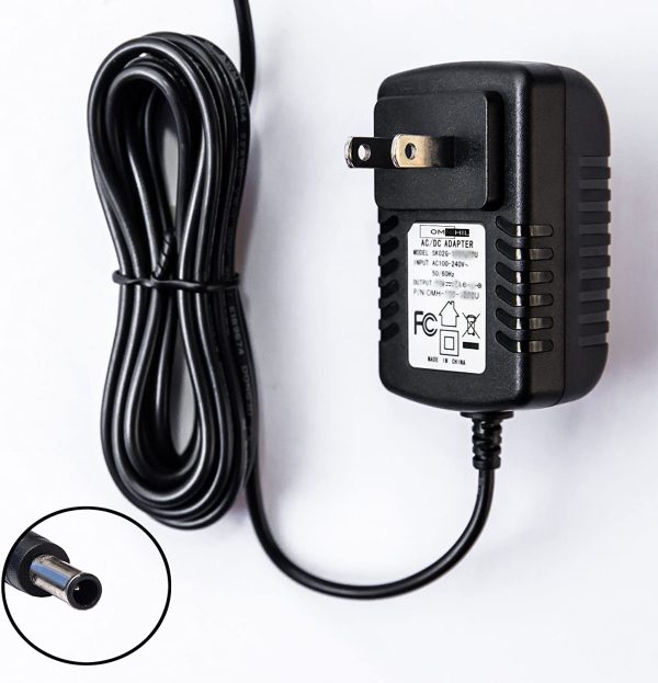 [UL LISTED] OMNIHIL 2.5 Meter AC/DC Power Adapter Compatible with Casio Privia Digital Piano Keyboard (AD-A12150LW ADA12150LW) PX, WK, CDP, AP, CTK Series PX130RD/BK/WE Digital Piano Keyboard - Image 6