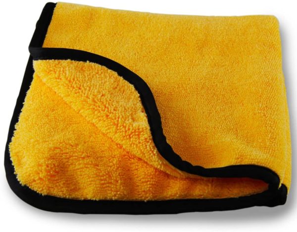 MIC_506_12 - Professional Grade Premium Microfiber Towels, Gold 16" x 16" (Pack Of 12)