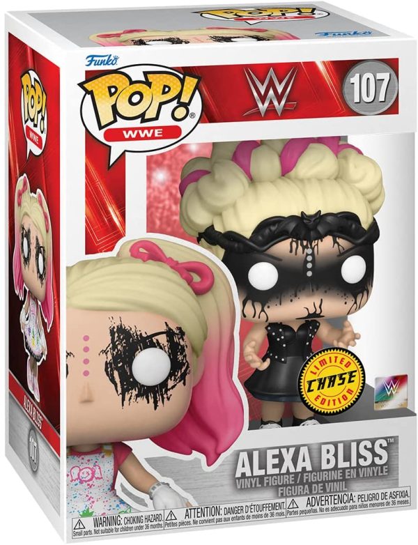 Funko Pop! WWE: Alexa Bliss - Wrestlemania 37, Styles May Vary, Toy Figure, Multicolor - Image 4