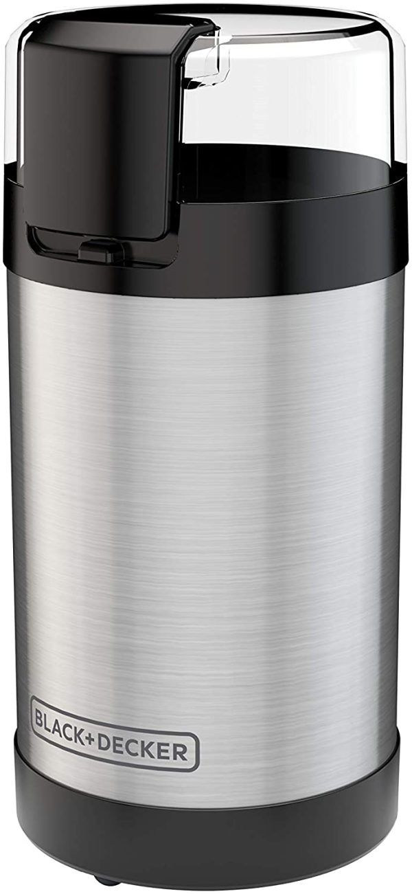 Black & Decker CBG110SC Easy Touch Electric Smartgrind Coffee & Spice Grinder, Black - Image 3