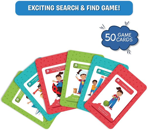 Skillmatics Card Game : Found It Indoor Edition | Gifts for Ages 4-7 | Super Fun Family Game | Smart Scavenger Hunt for Kids - Image 6