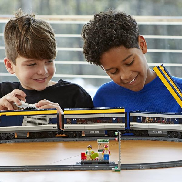 LEGO City Passenger Train Building Kit (677 Piece), Multicolor - Image 3