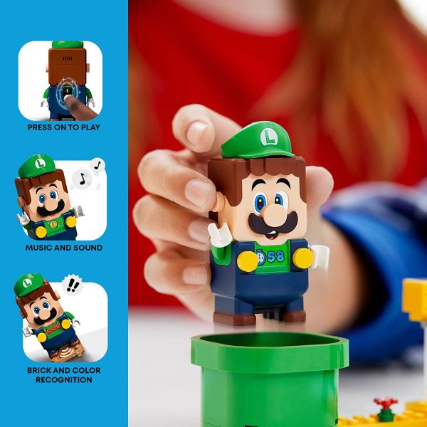 LEGO Super Mario Adventures with Luigi Starter Course 71387 Building Kit; Collectible Toy Playset for Creative Kids; New 2021 (280 Pieces) - Image 7