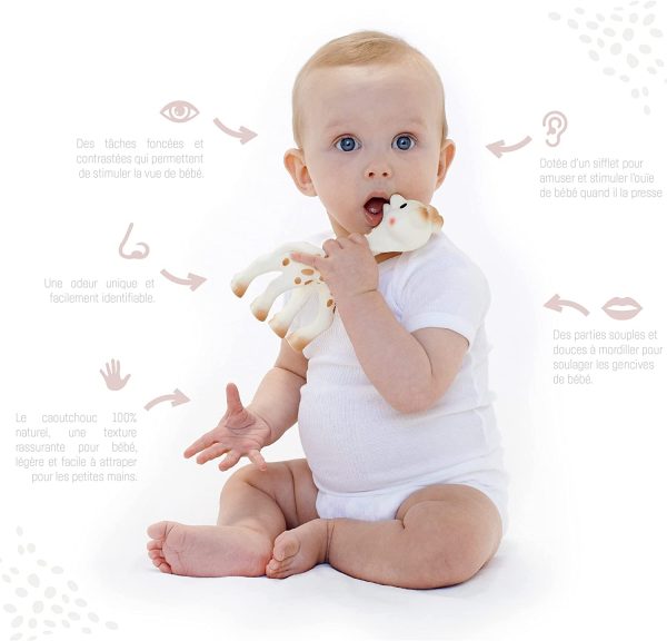 Sophie la Girafe Vulli the Giraffe Teether (Creme), SLG-616400 - Image 10