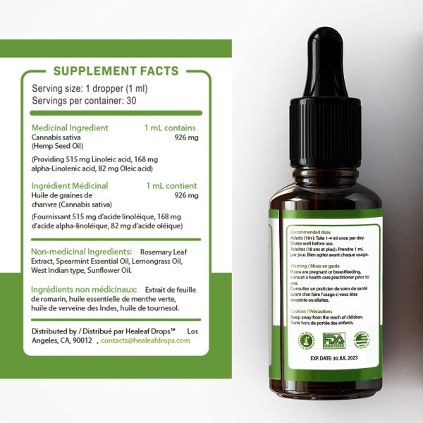 Hemp Oil Extract for Pain, Anxiety & Stress Relief - Extra Strength ?C 75000 ?C Organic Hemp Oil for Better Mood, Sleep Support ?C Pure Hemp Seed Oil ?C Rich in Omega 3-6-9 Oils, Vitamins & Fatty Acids - Best Herbal Skin Care Supplement - Image 2