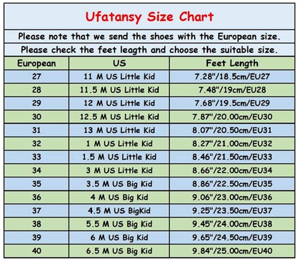 Ufatansy Roller Shoes Girls Kids LED Light up Shoes Wheels Roller Skate Shoes Skateboarding Fashion Boys Sneakers - Image 6