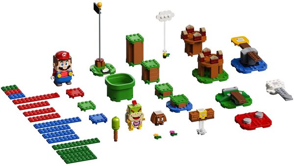 LEGO Super Mario Adventures with Mario Starter Course 71360 Building Kit, Interactive Set Featuring Mario, Bowser Jr. and Goomba Figures (231 Pieces) - Image 3