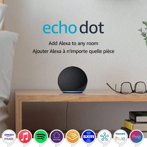 All-new Echo Dot (4th Gen) | Smart speaker with Alexa | Charcoal - Image 6